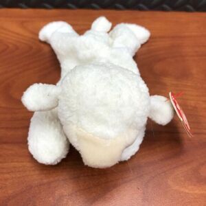 TY Beanie Babie -‎ Fleece white lamb 1996